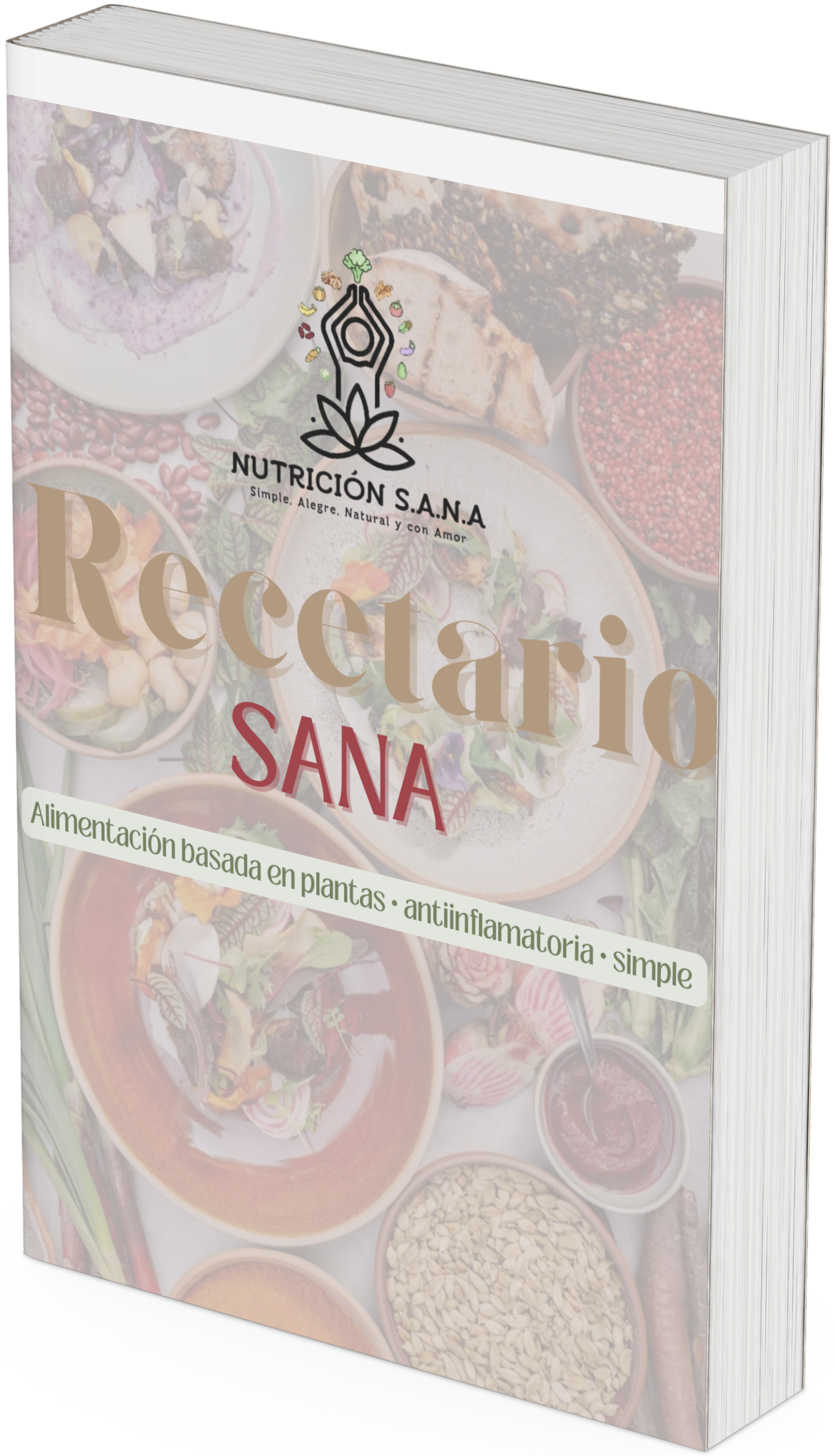 Recetario SANA - Nutrirte también es amor propio